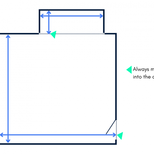 How to calculate square footage for vinyl flooring, 4Dbiz