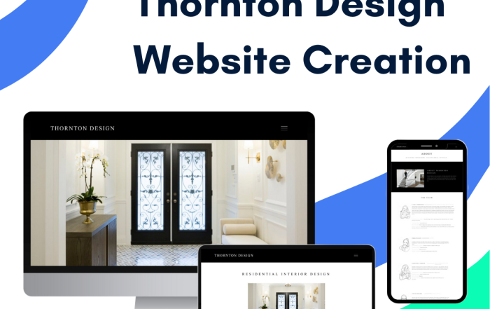 Thornton Design Website Creation