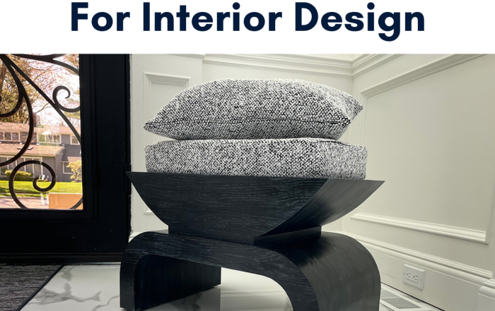 Unique Furnishings for interior design