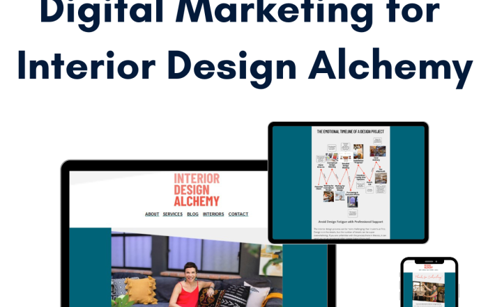 Digital Marketing for Interior Design Alchemy