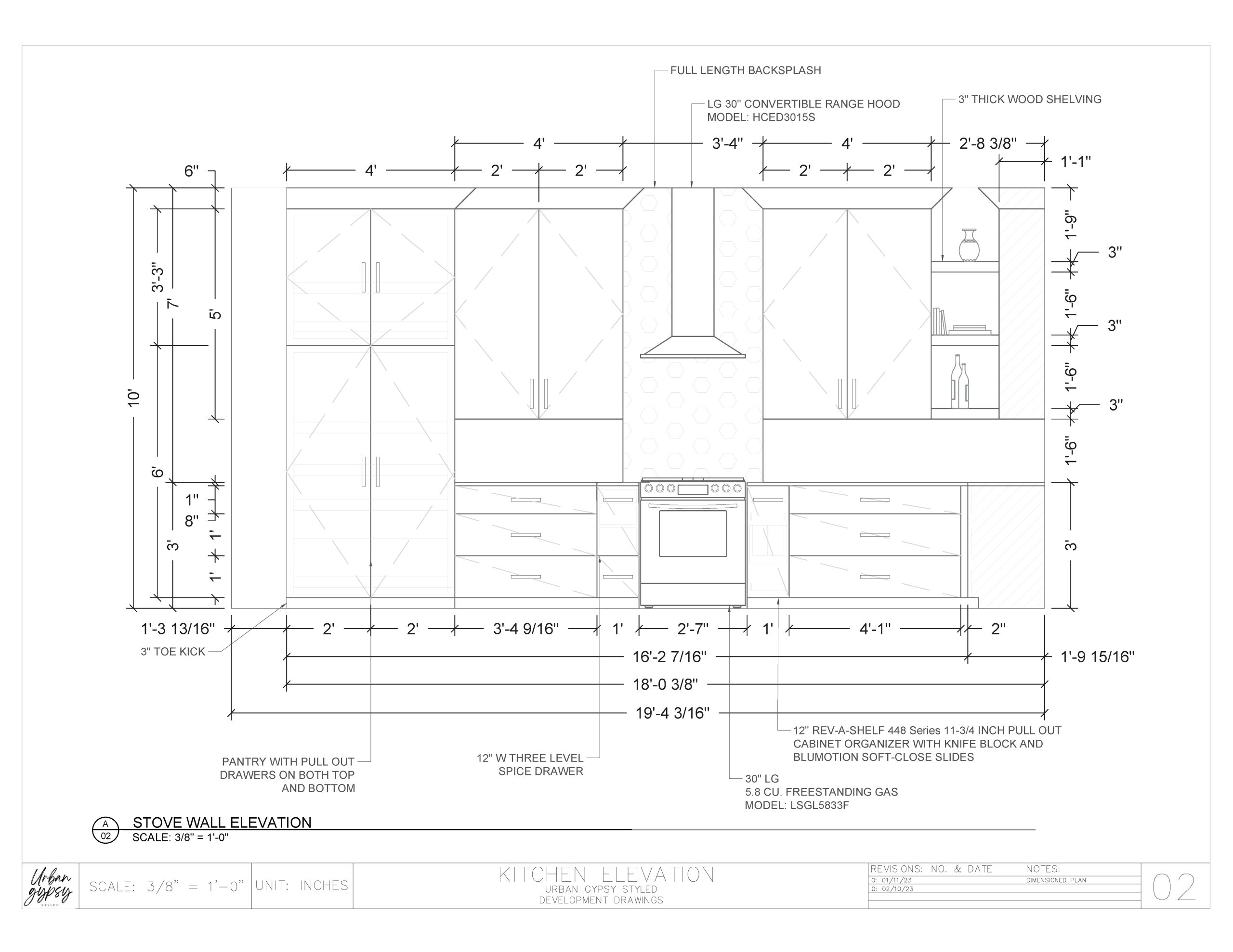 Kitchen elevation