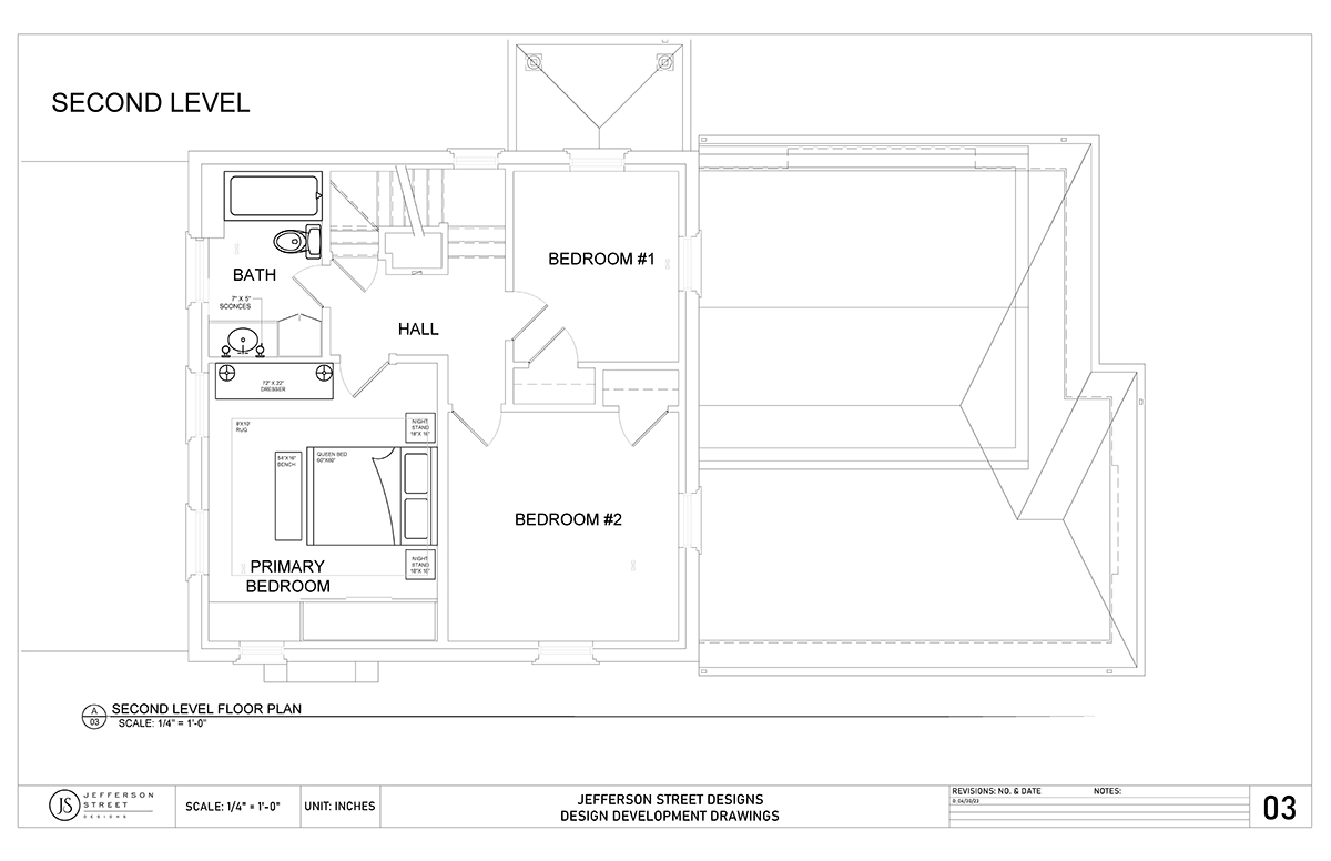 Second level layout