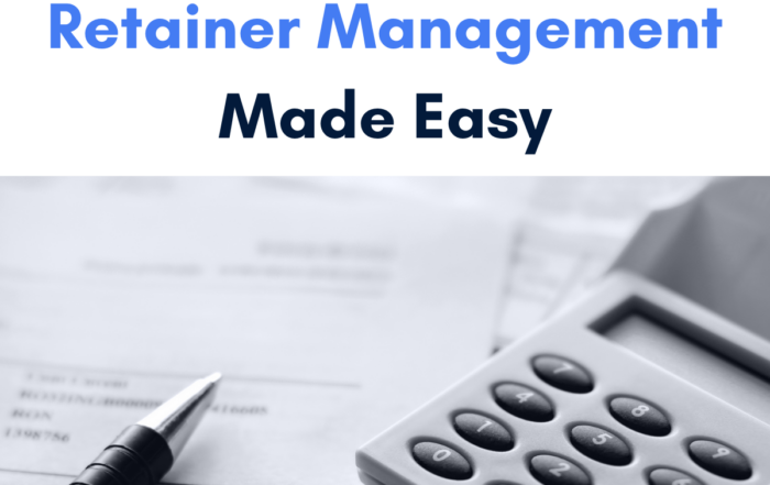 Interior design retainer management