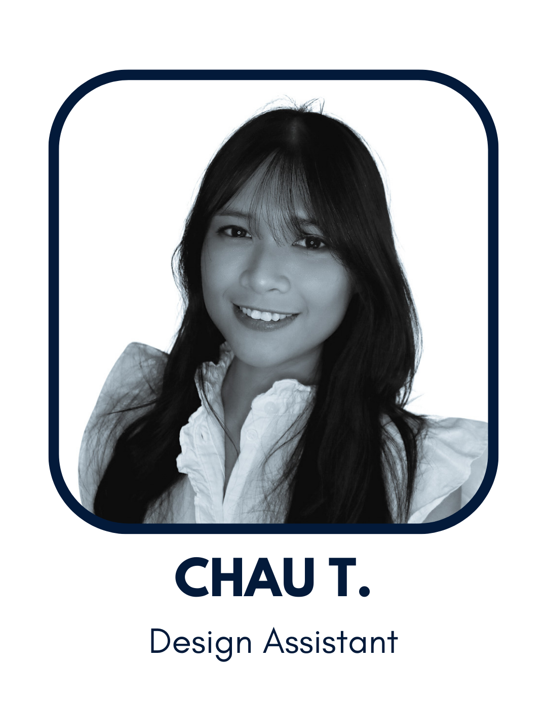Chau T., Design Assistant at 4Dbiz. Specialties include drafting support for interior designers, rendering support for interior designers, and more.