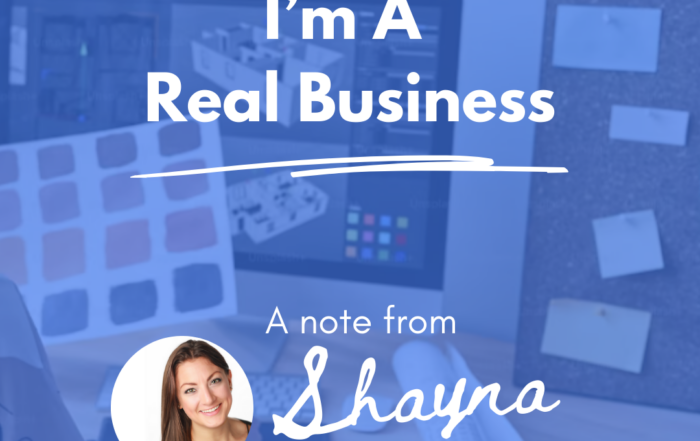 Note from Shayna Rose, Founder and CEO of 4DBiz
