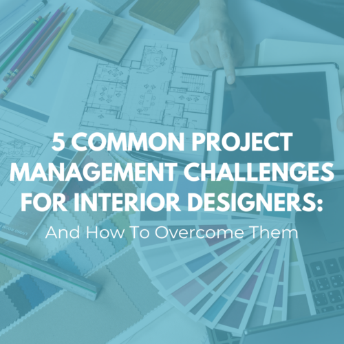 project management for interior designers