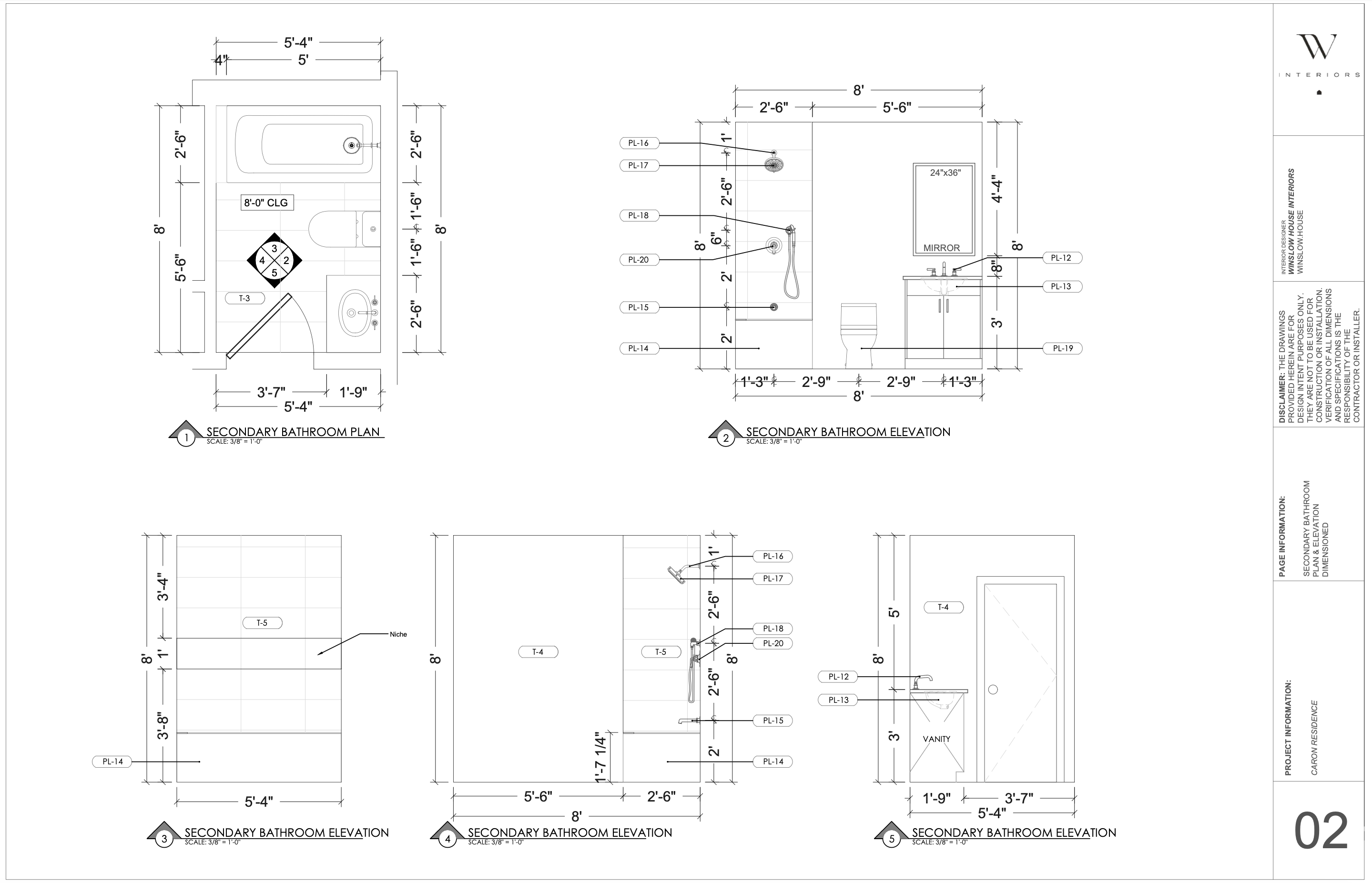 Bathroom Elevation 2