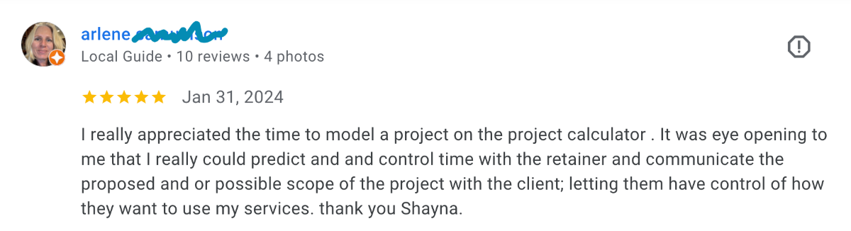 4Dbiz CEO Shayna Rose is a Fractional CEO for interior designers and interior design businesses. Learn more from some testimonials from grateful clients. 