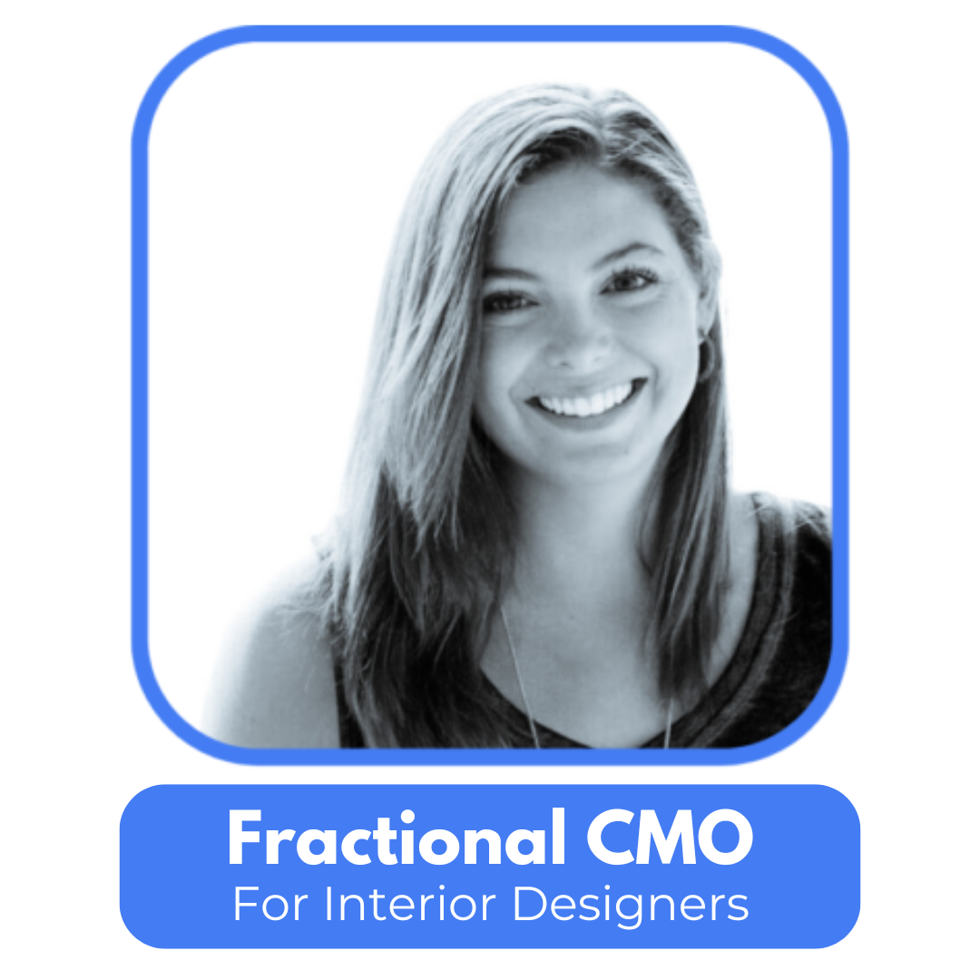 Evelyn Roberts McDougall, Fractional Chief Marketing Officer for interior designers with 4Dbiz. 