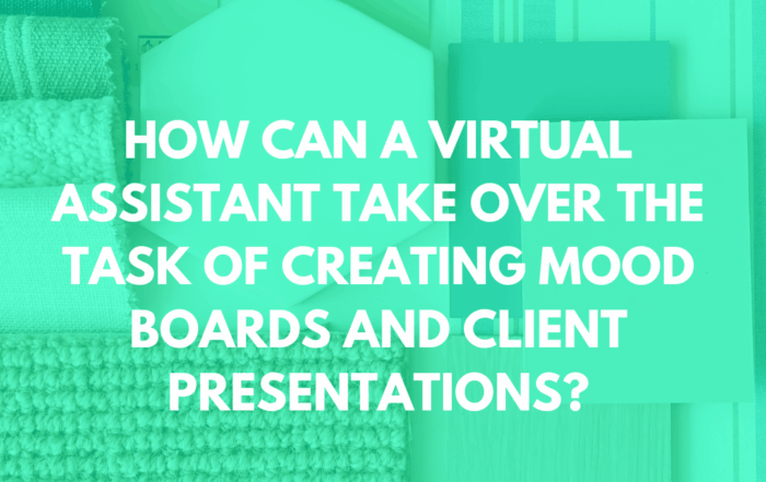 Virtual Assistant Mood Boards