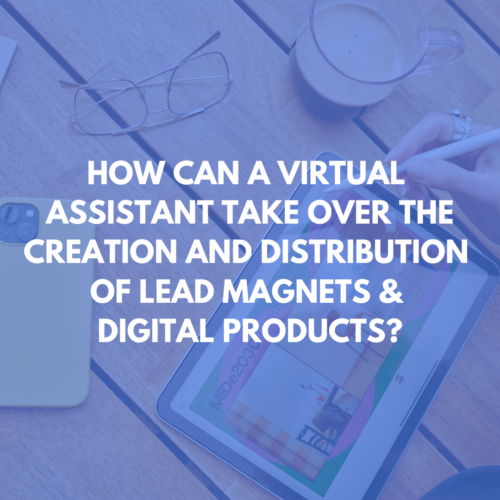 creation and distribution of lead magnets and digital products