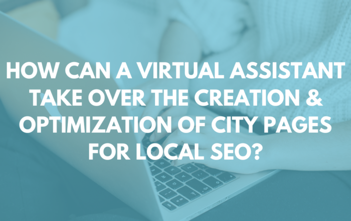 city pages for local SEO