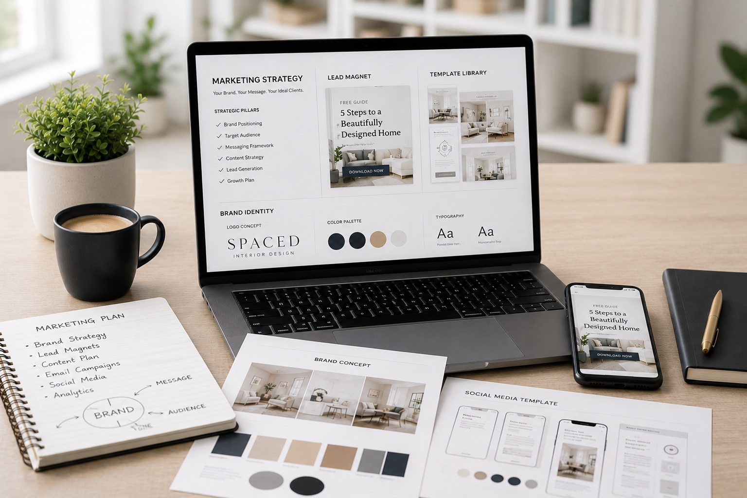 administrative assistants for interior designers specialize in communication and client support. We take care of tasks like inbox management, scheduling, preparing client proposals, and more!